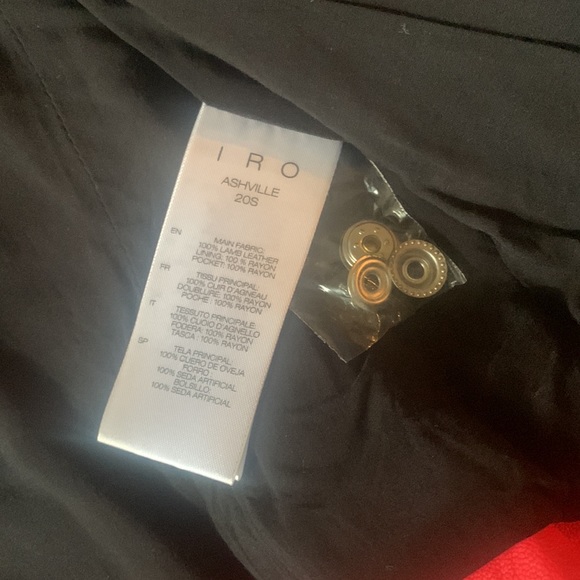 IRO leather jacket - Picture 6 of 8